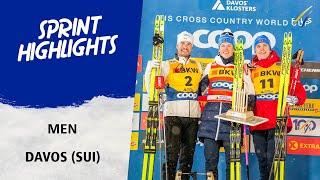 Johannes H. Klaebo eases to Sprint win in Davos | FIS Cross Country World Cup 24-25