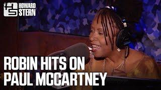 Robin Quivers Hits On Paul McCartney (2009)