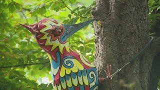 Alebrijes Sculptures in Cantigny Park