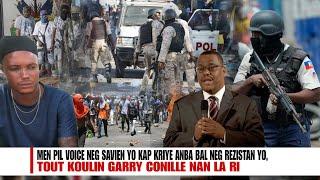 Men Pil Voice Neg Savien Yo Kap Kriye Anba Bal Neg Rezistan Yo, Tout Koulin Garry Conille Nan La ri