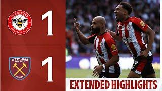 Brentford 1-1 West Ham United | Extended Premier League Highlights