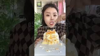 Subscribe me for more #SweetMukbangs #EatingShow #CakeMuks #Subscribe #LikeCommentShare