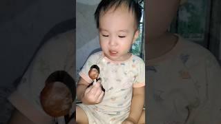 Baby eating chupa chups lollipop.. #chupachupslollipop #shorts #chupchup #viralshorts #asmr #sweet