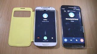 WhatsApp Incoming & Outgoing call at the Same Time Samsung Galaxy S4 Cover+Samsung Galaxy S7