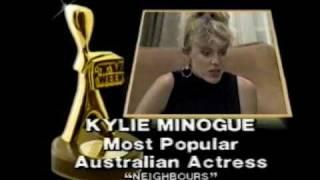 Logie Awards - Kylie WIN promo 1987