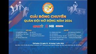 TRỰC TIẾP : Viettin Bank vs XM Long Sơn Thanh Hoá - Giải Bóng chuyền Quân đội 2024 | Quán thể thao