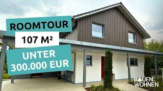 Haus bauen: Traumhaus für unter 300.000 Euro | Roomtour