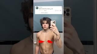 Face transformation before and after #dillonlatham #glowup #motivation