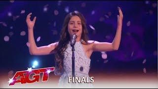 Emanne Beasha: 10-Year-Old With SHOCKING Voice Final Performance! | America's Got Talent 2019