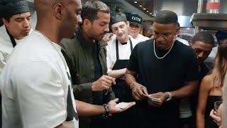 David Blaine Predicts Cards for Jamie Foxx - David Blaine: The Magic Way