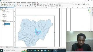 How to create a simple Inset Map in ArcGIS | ArcMap | Step by Step | Map Layout