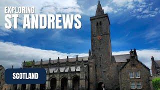 Exploring St Andrews | Scotland's Oldest University Town | Let's Walk!