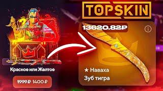 Я Создал Новый Акк на Topskin , Чтобы Посмотреть на Шансы в 2025 году ! Выбил Нож с Кейса !