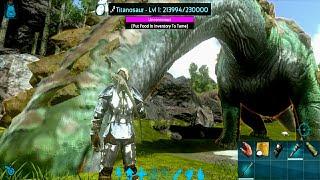 Titanosaur Taming Ark Mobile (Solo) | Ark Mobile How To Tame Titanosaur | 2022