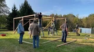 Sukkah Building at Kerem Shalom - 5784/2023