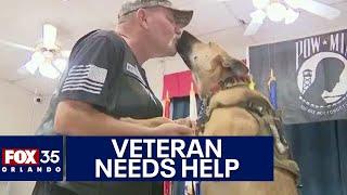 Veteran with ALS needs motorcycle sidecar for service dog