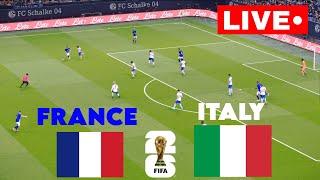 LIVE: Italy vs France I UEFA Nations League A | FULL STREAMING