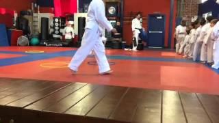 Little Lianna - Karate class