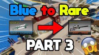 INSANE TRADES | From a BLUE to a RARE PART 3 | Counter Blox Trading