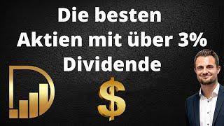 Die 10 besten Aktien mit über 3% Dividendenrendite | Dividenden TV