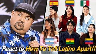 5 Latin American & Spanish React to 'How To Tell Latino Apart!' by Gabriel Iglesias!!