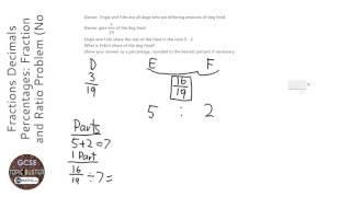 Fractions Decimals Percentages: F & R Problem (No Quantity) (Grade 3) - OnMaths GCSE Maths Revision