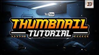 How To Make a Thumbnail For YouTube! ADVANCED Photoshop CC/Cs6 Tutorial! (2017)