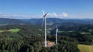 Repowering Windpark Freiamt - Enercon E-138 fertig errrichtet