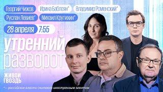 Зеленский и Трамп в Ватикане. Перспектива перемирия. Левиев*, Крутихин*, Чижов