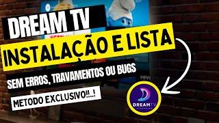 Como Instalar e Adicionar Lista no Dream TV - Versão ATUALIZADA