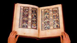 THE HARLEY 1527 BIBLE MORALISÉE - Browsing Facsimile Editions (4K / UHD)