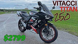 Vitacci Titan 250 - [2022] - Cheap Chinese Motorcycle - Highway Capable!