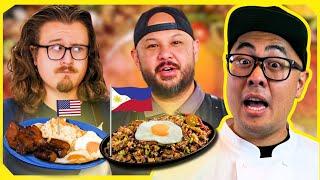 Filipino Breakfast is BETTER than American Breakfast | Pro Chef Reacts