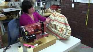 Sailrite LS1 Sewing Sunbrella Cushion Covers