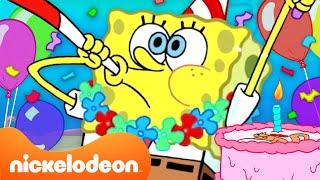 SpongeBob | Ulang Tahun TERBESAR di Bikini Bottom!  | KOMPILASI 30 MENIT | Nickelodeon Bahasa