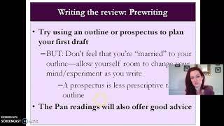 Writing an Integrative Literature Review: Part 1 of 4