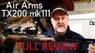 Air Arms TX200 mklll - Full Review and Practice Shooting