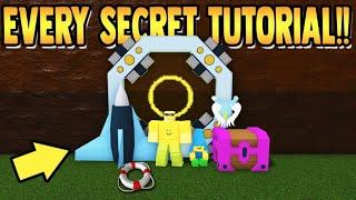 EVERY SECRET *TUTORIAL* | Build a Boat for Treasure ROBLOX