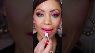 Tutorial! Glamlite x Strawberry Shortcake! #glamlite #eyeshadow #makeuptutorial #80s #makeupvideo