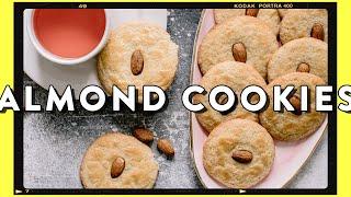 Crispy Almond Cookies - Baking Recipe for Chinese NEW YEAR | HONEYSUCKLE