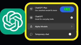 How to get CHatgpt-4 free in 2024 | chatgpt free alternative| alpha model