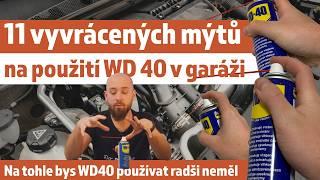 11 nepravdivejch tipů, mýtů a legend o WD40 v garáži - na tohle radši WDčko neber