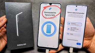Samsung Galaxy S25 / S25 Ultra - Transfer Data from Old Phone ( Samsung Smart Switch)