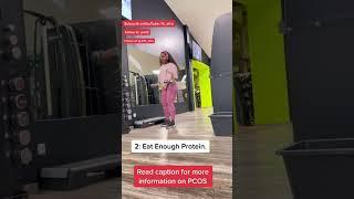 PCOS WEIGHTLOSS TIPS