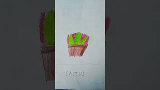 cactus #drawing #taan# short# art# beta #