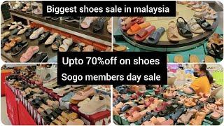 Upto 70% discount on your favourite brand shoes | Sogo members day sale malaysia 2014