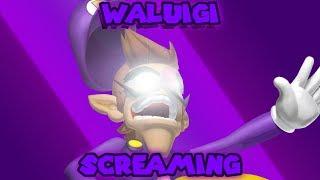 Waluigi Screaming