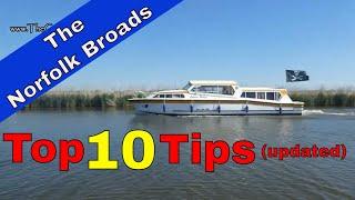 Top 10 Tips (updated) for a great boating holiday on The Norfolk Broads #TheNorfolkBroads2025