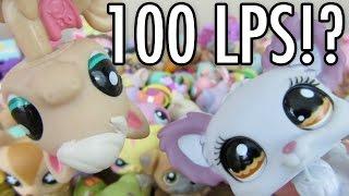 UNBOXING 100 LPS LITTLEST PET SHOP PACKAGE!