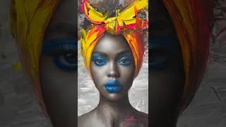 Интерьерный портрет #живопись #art #творчество